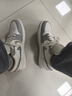 Jordan男休閑鞋喬丹AJ1 JORDAN 1 運動(dòng)鞋553558-169米灰/奶白41 曬單實(shí)拍圖