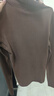 森馬（Semir）長(zhǎng)袖T恤女發(fā)熱德絨緊身顯瘦2024冬季簡(jiǎn)約高領(lǐng)打底衫109724101009 曬單實(shí)拍圖