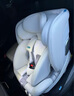 路途樂(lè )（lutule）途趣pro兒童安全座椅汽車(chē)用0-4-12歲iSize嬰兒寶寶用車(chē)載ADAC 智行版-月巖灰+涼席+防磨墊+遮陽(yáng)棚 曬單實(shí)拍圖