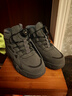 回力（Warrior）童鞋兒童馬丁靴2024秋冬棉鞋加絨男童靴子WZ-B052L 灰色37 曬單實(shí)拍圖