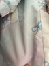 巴拉巴拉童裝女童羽絨服冬裝外套兒童印花連帽兩件套厚款甜美時(shí)尚 藍紫色調00387-白鴨絨 120 充絨量40g 曬單實(shí)拍圖