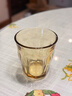 康寧百麗玻璃水杯套裝4件耐高溫泡茶杯喝水杯啤酒杯咖啡杯牛奶果汁杯 曬單實(shí)拍圖
