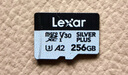 雷克沙（Lexar）256GB TF(MicroSD)存儲卡 V30 4K 讀205MB/s 無人機運動相機Pocket3官方推薦內(nèi)存卡(SILVER PLUS) 曬單實拍圖