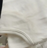 優(yōu)衣庫嬰幼兒寶寶HEATTECH棉混紡圓領(lǐng)T恤/長(cháng)袖保暖衣秋衣478444 01 乳白色 100 曬單實(shí)拍圖