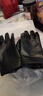 恒源祥（HYX）山羊皮男士修手薄款單皮冬季加絨保暖開(kāi)車(chē)騎行真皮手套男觸屏 黑【觸屏】保暖絨里 L 曬單實(shí)拍圖