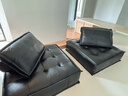 NORHOR原版荷蘭ASIADES北歐表情中古復古風(fēng)/皮埃蒙特真皮沙發(fā)組合模塊G 黑色單人1.21m|全真皮 【10天發(fā)貨】 曬單實(shí)拍圖