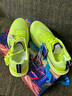 沃蘭迪冠軍同款夢(mèng)幻閃電跑鞋全掌碳板運動(dòng)鞋短跑立定跳遠體考體育生專(zhuān)業(yè) 炎帝（偏小選大一碼） 42 曬單實(shí)拍圖