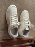 安踏板鞋男鞋秋冬新款白色運動(dòng)鞋子男薄底校園通勤學(xué)生輕松小白鞋 曬單實(shí)拍圖