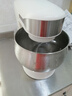 奧克斯（AUX）廚師機家用和面機多功能揉面機打蛋器5L奶油機1200W全自動(dòng)攪拌料理機奶油白SC-226 曬單實(shí)拍圖