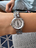 天梭（TISSOT）瑞士手表女嘉麗小美人系列明星同款石英表女士腕表送女友送老婆 T126.010.11.013.00 銀色盤(pán)鋼帶 曬單實(shí)拍圖