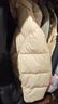 優(yōu)衣庫(kù)童裝男童女童羽絨大衣/外套夾克保暖厚衣服473308 01 乳白色 130 曬單實(shí)拍圖