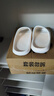 名創(chuàng  )優(yōu)品（MINISO）軟云系列浴室拖鞋 米白39-40碼 曬單實(shí)拍圖