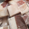 龍大肉食 豬五花肉塊凈重4斤 冷凍帶皮五花肉豬五花烤肉 出口日本級 曬單實(shí)拍圖