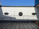扇形梅蘭竹菊磚雕水泥中式仿古背景墻掛件四合院圍墻庭院不含運費 曬單實(shí)拍圖