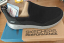 斯凱奇（Skechers）春秋男鞋懶人一腳蹬緩震健步鞋軟底網(wǎng)面休閑運動(dòng)鞋54626 曬單實(shí)拍圖