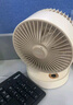 康佳USB小風(fēng)扇充電空氣循環(huán)扇家用臺式電風(fēng)扇小型換氣扇香薰驅蚊桌面風(fēng)扇迷你戶(hù)外露營(yíng)風(fēng)扇8000mA 曬單實(shí)拍圖