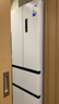 美的（Midea）418法式多門(mén)四開(kāi)門(mén)電冰箱超薄平嵌小戶型家用冰箱一級(jí)能效國(guó)家補(bǔ)貼20%大容量無(wú)霜MR-418WFPE白色 曬單實(shí)拍圖