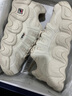 FILA 斐樂(lè )男鞋運動(dòng)鞋面包可頌鞋復古時(shí)尚老爹鞋舒適輕便休閑鞋 燕麥色-OM 42 曬單實(shí)拍圖