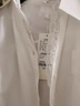 Olrain【輕薄透氣防曬衫】夏季女裝襯衫女時(shí)尚慵懶寬松襯衣衣服空調衫 米白色 S 曬單實(shí)拍圖