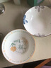 小蘭花陶瓷8英寸大號湯碗家用陶瓷大碗特大號面碗斗笠碗盛湯碗 1個(gè)8英寸斗碗 曬單實(shí)拍圖