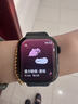 Apple/蘋(píng)果 Watch S11 智能手表GPS款42毫米亮黑色鋁金屬表殼黑色運動(dòng)型表帶S/M MEU94CH/B 曬單實(shí)拍圖