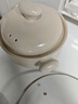小熊（Bear）砂鍋 白墩墩煲湯鍋耐高溫不開(kāi)裂3.2L通用燉鍋陶瓷鍋【蓮姐同款】 曬單實(shí)拍圖