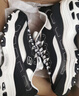 斯凱奇（Skechers）奧利奧熊貓鞋丨老爹鞋女經(jīng)典黑白復古春夏輕便潮流增高運動(dòng)休閑鞋 【女款】黑色/白色-BKW 37 曬單實(shí)拍圖