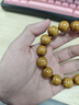 FZOG金絲楠木手串男士手盤(pán)文玩檀香木水波紋正宗老料烏木佛珠正品保真 【滿(mǎn)水波】金絲楠木手串-15mm 曬單實(shí)拍圖