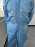 牧瑯 防靜電分體服無(wú)塵服食品廠(chǎng)潔凈室防護服電子廠(chǎng)無(wú)塵車(chē)間防靜電防塵工作服連帽分體服 藍色 2XL【京速達】 曬單實(shí)拍圖