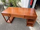 古尚古花梨木電腦桌新中式辦公桌簡(jiǎn)約花梨書(shū)桌全實(shí)木診所桌辦公電腦書(shū)桌 花梨木118電腦桌118*60*76 曬單實(shí)拍圖