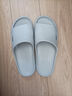 JOYTOUR旅行便攜拖鞋可家用待客酒店防滑拖鞋洗澡居家拖鞋灰色44-45 曬單實(shí)拍圖