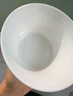 瑪戈隆特 事事如意餐具純白浮雕骨瓷餐具餐盤(pán)整套散件組合 12.5CM*6.5CM飯碗 1頭 曬單實(shí)拍圖