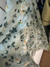 藍地（LANDI）商場(chǎng)同款藍地夏季新款荷葉擺法式浪漫印花半身裙女高腰半裙 淺綠色 M 曬單實(shí)拍圖