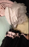 日系貓咪少女黑粉女仆裝cosplay服二次元Lolita大碼連衣裙 黑粉套裝+白襪 S(建議70-95斤) 曬單實(shí)拍圖