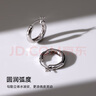 Arsis自由搭配潺流耳圈耳釘女原創(chuàng  )設計耳環(huán)送女友禮物  銀色小號 曬單實(shí)拍圖