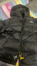 駱駝（CAMEL）戶(hù)外羽絨服男女同款情侶加厚保暖面包服 A35WR28002 幻影黑 2XL 曬單實(shí)拍圖