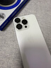 藍猩先生適用蘋(píng)果16pro/16promax鏡頭膜iPhone16Pro后置攝像頭藍寶石膜 高清耐磨耐刮 鈦銀 曬單實(shí)拍圖