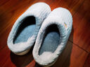 利達妮男士棉拖鞋防滑厚底居家室內保暖秋冬季二棉鞋情侶半包棉鞋男款 曬單實(shí)拍圖