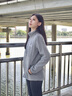 Columbia哥倫比亞戶(hù)外25秋冬新品女子野營(yíng)徒步保暖抓絨外套XE4145 004 花灰色 L (165/88A) 曬單實(shí)拍圖
