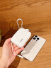 名創(chuàng  )優(yōu)品（MINISO）充電寶自帶線(xiàn)小巧便攜45w快充3c認證可上飛機type-c專(zhuān)用lighting手機適用蘋(píng)果華為vivo小米opp安卓 皎月白【45W】自帶雙線(xiàn)丨1萬(wàn)毫安丨可上飛機 曬單實(shí)拍圖