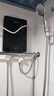 志高即熱式電熱水器租房小型家用衛生間浴室速熱恒溫加熱器洗澡 黑色大屏5500W+標準3鍵 曬單實(shí)拍圖
