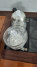 開(kāi)品 全自動(dòng)底部上水感應(yīng)續(xù)水電熱水壺 家用辦公茶具套裝燒水消毒茶臺(tái) 可嵌入式玻璃燒水壺茶桌一體 1L 晶耀黑20X37CM 燒水煮杯 桶水款 曬單實(shí)拍圖