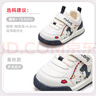 牧童嬰兒鞋春秋款男童可愛(ài)恐龍學(xué)步寶寶鞋軟底防滑面包鞋女 滄海藍23 曬單實(shí)拍圖