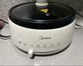 美的（Midea）電火鍋 火鍋專用鍋3-4人 電鍋一體家用多功能鍋 一鍋多用宿舍電煮鍋 電熱鍋分體可拆 4L 【熱銷| 可拆洗鍋身】 28P151 曬單實(shí)拍圖