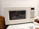 美的（Midea）小滋味系列微波爐變頻家用奶油風(fēng)百搭復古轉盤(pán)式一級能效微波爐以舊換新20L（M2H2） 曬單實(shí)拍圖