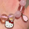 正港（ZGO）手鏈女三麗鷗HelloKitty兒童水晶手串女孩女兒女生生日禮物 6021 曬單實(shí)拍圖