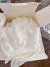 烏斯京（WOLSGIN）一次性手套丁腈 100只/盒M中碼 食品級廚房家務(wù)橡膠丁晴手套白色 曬單實(shí)拍圖