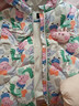 巴拉巴拉兒童羽絨服寶寶男童女童童裝加厚保暖萌趣戶(hù)外防風(fēng)冬季潮 綠咖色調00345-白鴨絨 100 （充絨量76g） 曬單實(shí)拍圖