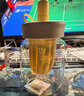 哈爾斯桌面泡飲杯男女吸管玻璃杯大容量茶水分離泡茶杯節(jié)日禮物 黃色【高硼硅玻璃 帶茶倉】700ml 曬單實拍圖