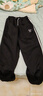 女童褲子直筒褲春秋季2025新款中大童裝女孩運動(dòng)褲兒童洋氣闊腿褲 黑色 170 曬單實(shí)拍圖
